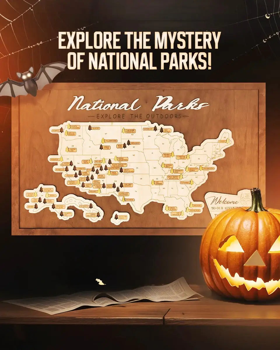Halloween Decor 2025: Creative Ideas with National Park Maps