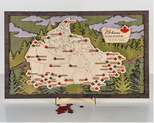 What Not to Do with Wooden Maps
