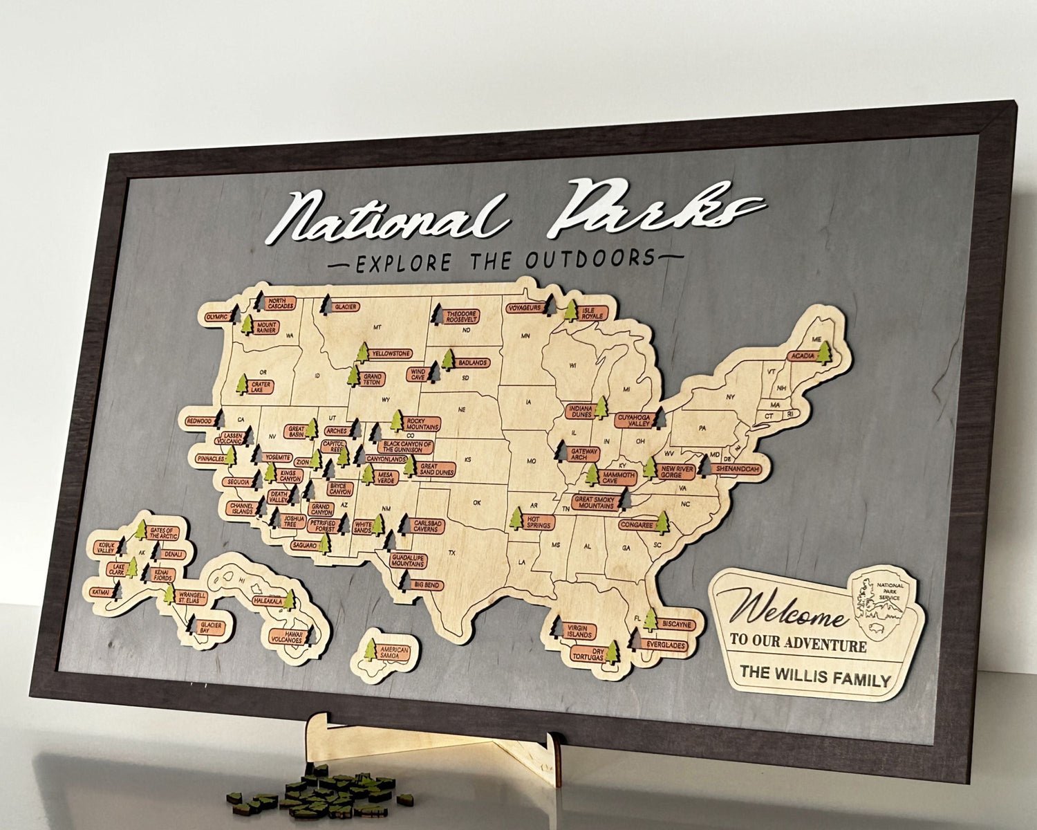 How Lemap Wooden National Park Map Is Born