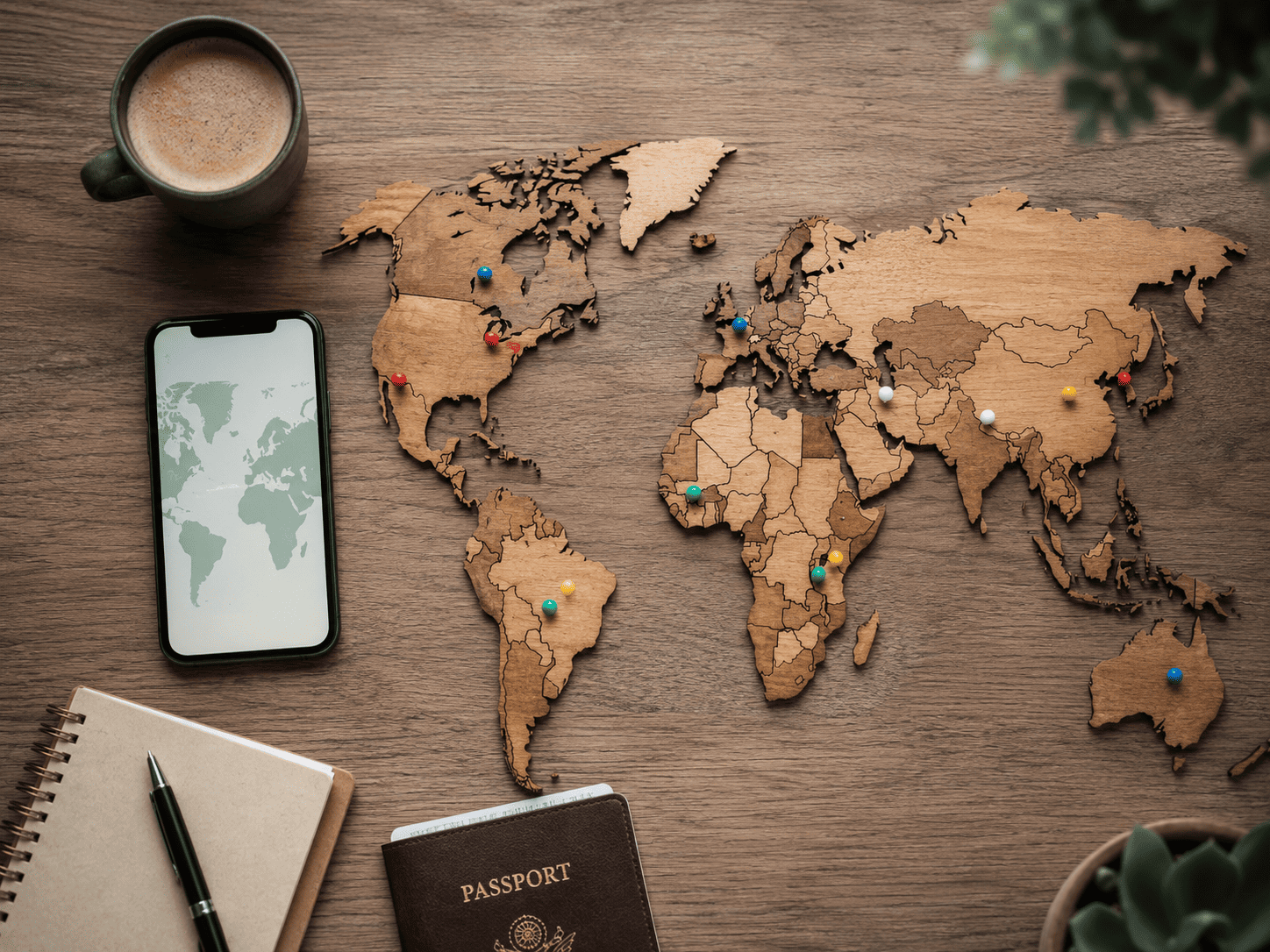 Best Map Travel Trackers: Apps, Pin Maps, and Wooden Maps Compared
