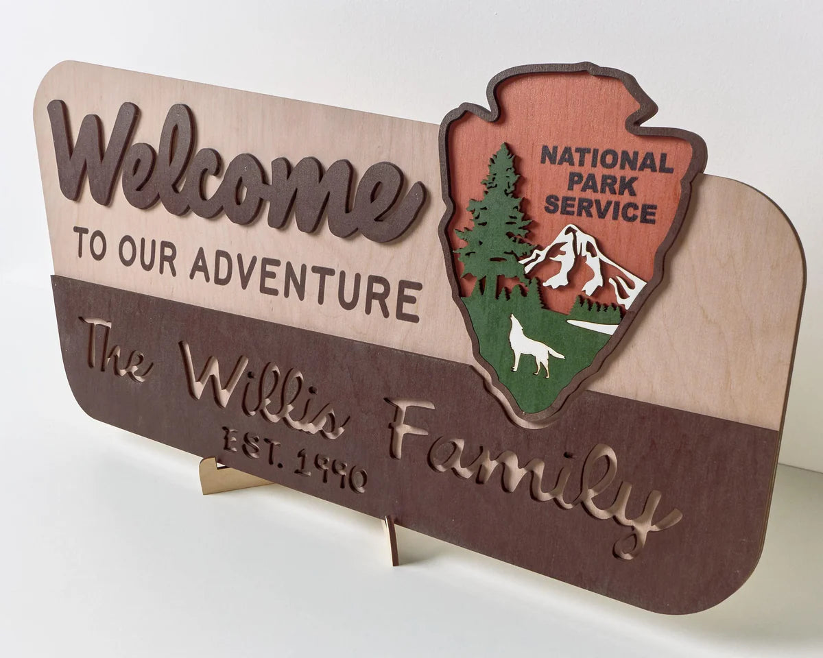 Designing Your Own National Park Sign