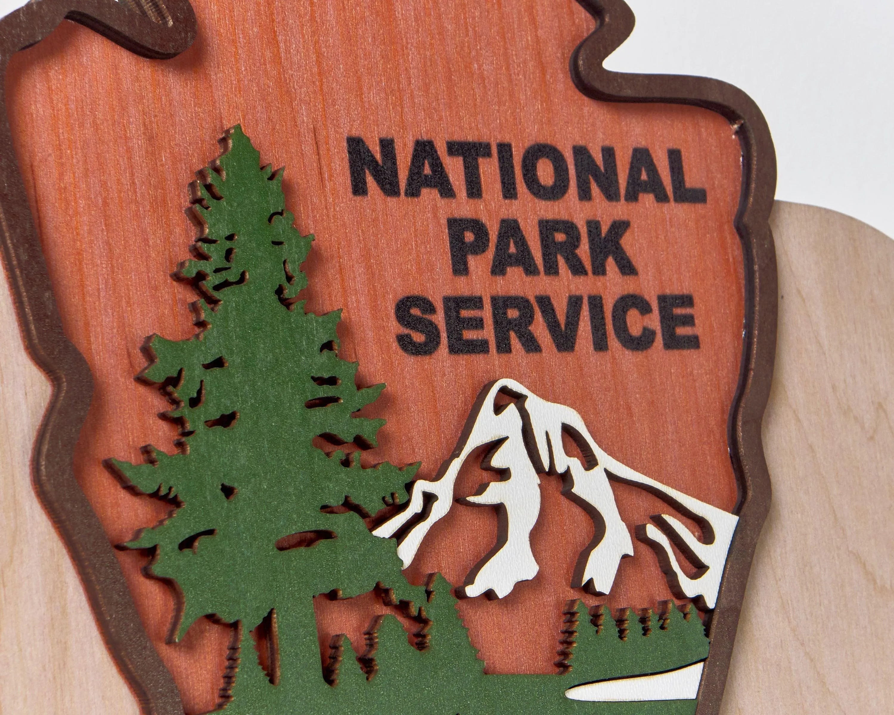 3D National Park Service Family Name Welcome Sign (Moose Design) - Lemap