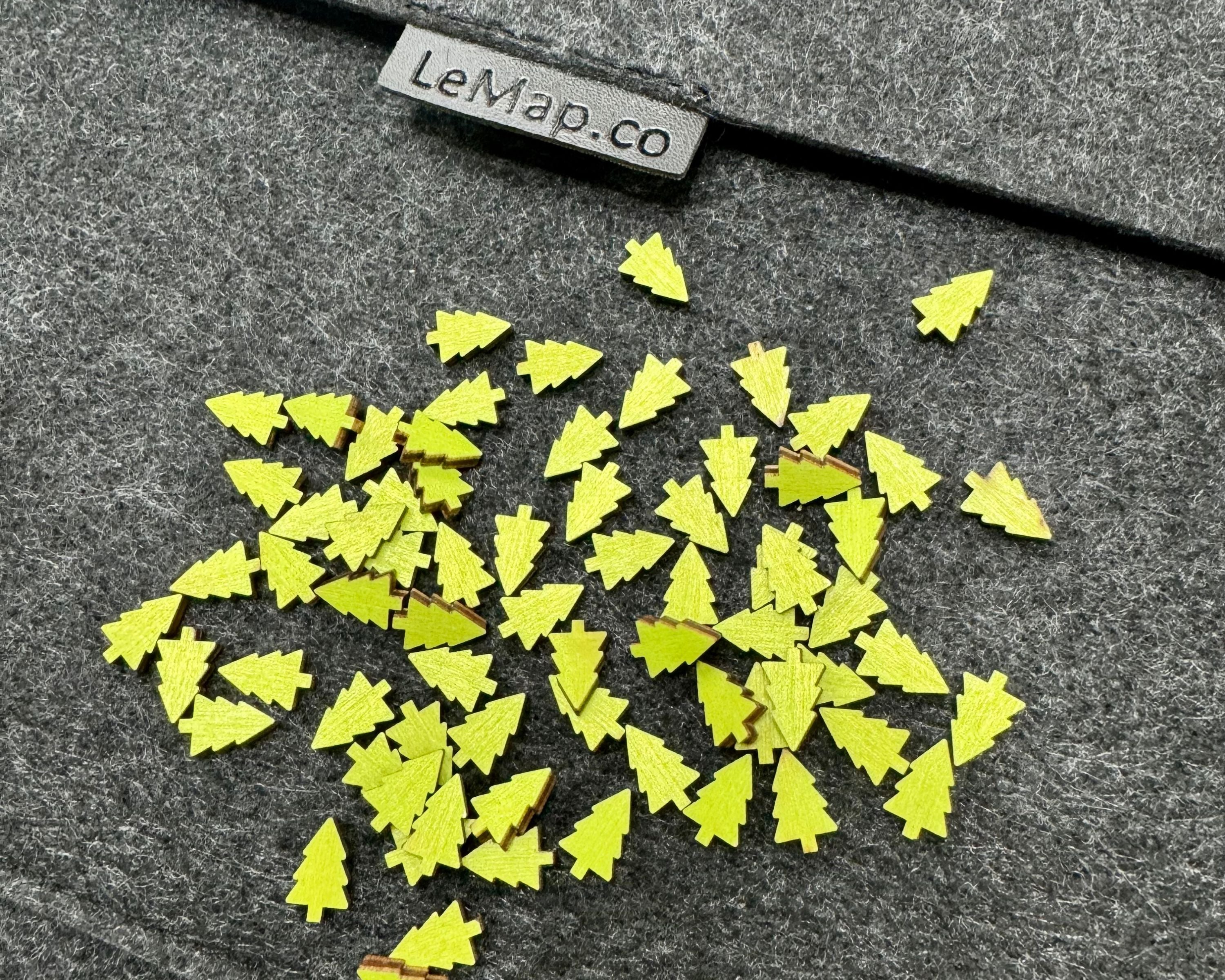 Green Trees (Extra 65 pcs) for LeMap National Park Maps