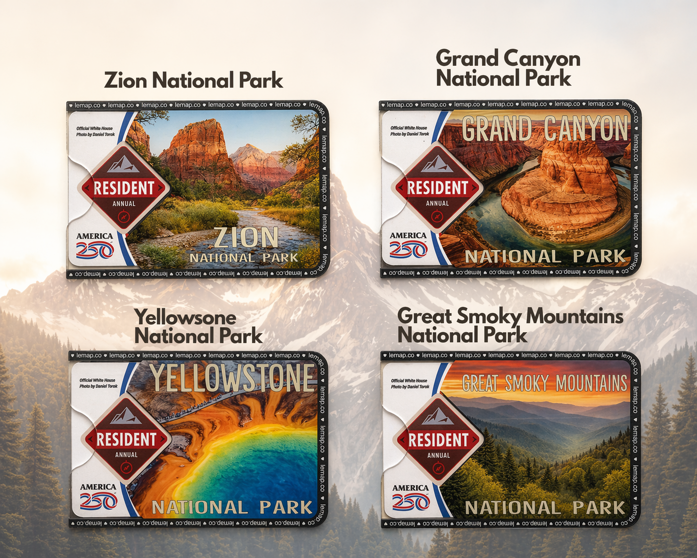 National Park Pass Sleeve – Card Holder | Park-Inspired Design