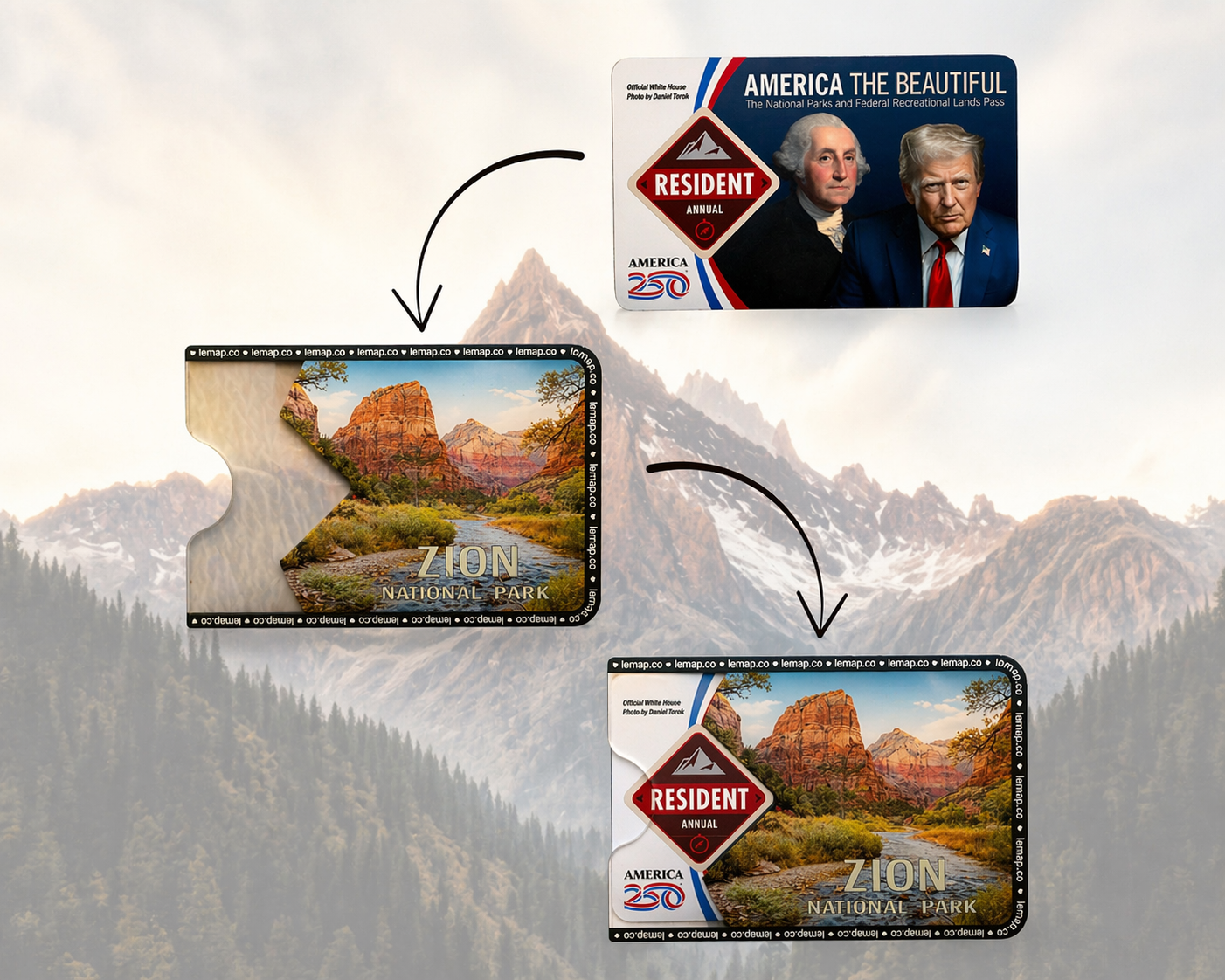 National Park Pass Sleeve – Card Holder | Park-Inspired Design